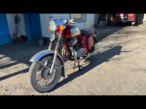 Видео: JAWA 350:ява старушка первый запуск и полная зборка.Часть 2