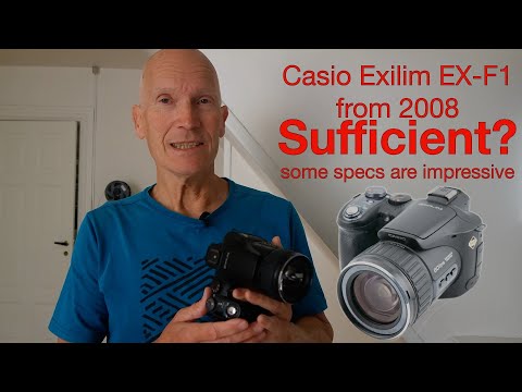 Видео: Достаточно ли? - можно ли ещё использовать Casio EX F1 2008 года выпуска?