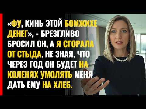 Видео: Я МЫЛА ПОЛЫ В ЕГО КЛУБЕ. Мой муж-миллионер не узнал во мне жену, которую отправил в тюрьму...