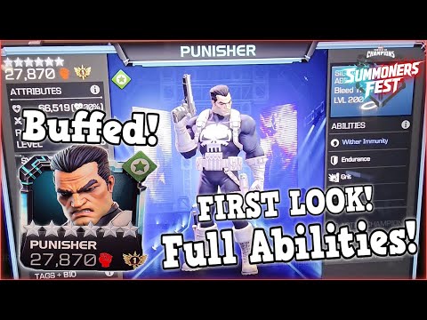 Видео: КАРАТЕЛЬ УСИЛЕН! ПЕРВЫЙ ВЗГЛЯД! ПОЛНЫЕ СПОСОБНОСТИ И НОВАЯ МОДЕЛЬ! | Marvel: Битва чемпионов