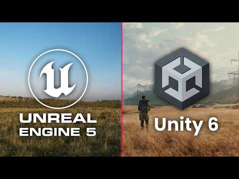 Видео: Unreal Engine 5 против Unity 6