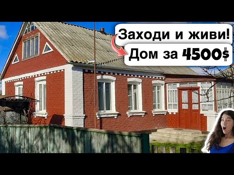 Видео: 🇺🇦 Заходи и живи! Дом в селе за 4500$ Продажа недвижимости за копейки! Всё есть! Уютное тихое село