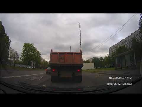 Видео: Driving in Moscow agglomeration: Текстильщики - Орехово-Борисово - Павловское 22/05/2020 (timelapse)