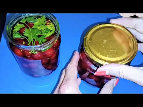 Видео: КИЗИЛ малосольный как Маслины без Варки, Стерилизации! Лёгкий способ заготовить на зиму