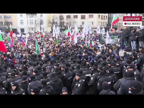 Видео: Симпатизанти на "Възраждане" се опитаха да влязат в парламента