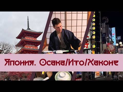Видео: Япония. Стандартный маршрут от Осаки до Токио