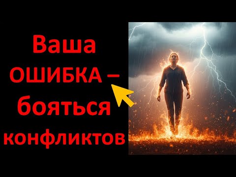 Видео: Ваша ОШИБКА – бояться конфликтов