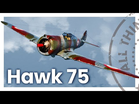 Видео: Hawk 75 — американский истребитель, любимый во Франции