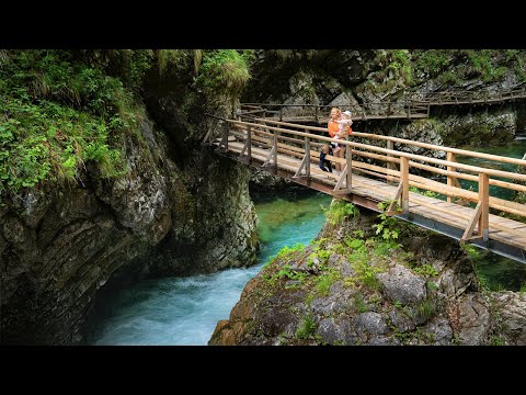 Видео: Vintgar — самое красивое ущелье Словении!