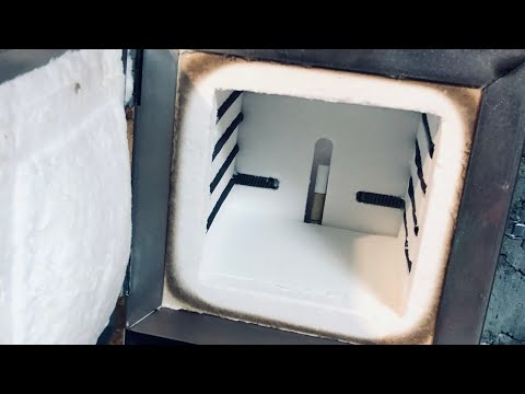 Видео: Муфельная мини печь пм-1 ( плавка серебра и золота )