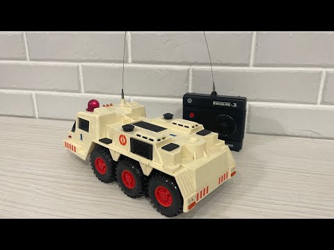 Видео: Игрушка радиоуправляемая ТЯГАЧ