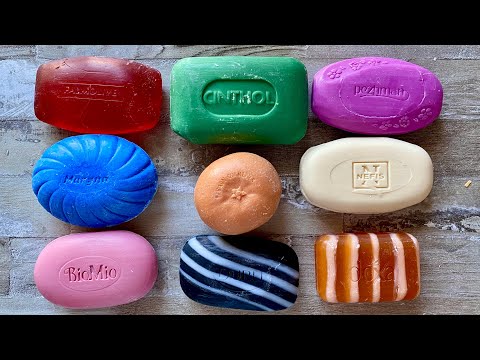 Видео: ASMR Soap cutting | Soap Carving|Резка мыла  | ASMR