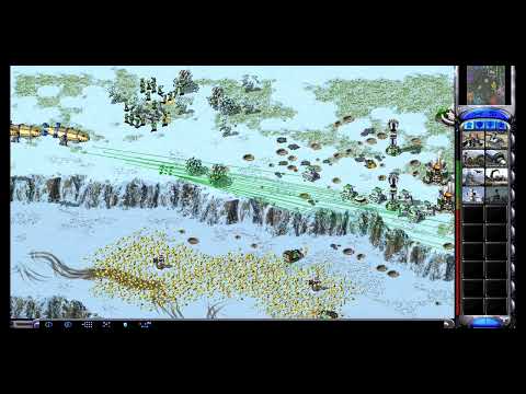 Видео: Red Alert 2 бой 1 против 7
