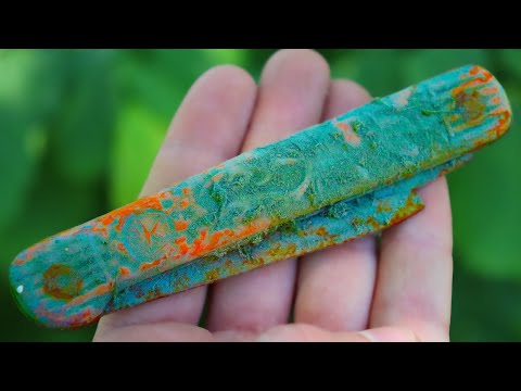 Видео: АНТИЧНАЯ РЖАВНАЯ РЕСТАВРАЦИЯ - СТАРЫЙ УДИВИТЕЛЬНЫЙ НОЖ