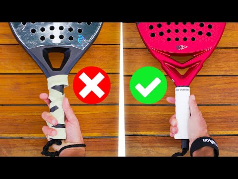 Видео: ⚠️ СЕКРЕТНЫЙ СПОСОБ, КАК ПРОФЕССИОНАЛЬНЫЕ ПАДЕЛИСТЫ НАДЕВАЮТ НАКЛАДКИ - el4Set