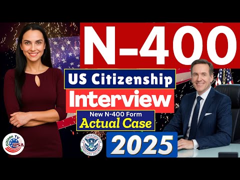 Видео: Новое 2025 г., настоящее собеседование на получение гражданства США, собеседование и тест на нату...