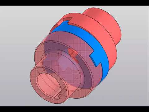 Видео: 10.2 Муфта кулачковая компенсирующая