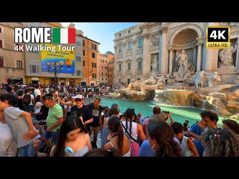 Видео: Рим, Италия 🇮🇹 – Вот он, Рим прямо СЕЙЧАС! | Август 2025 ☀️ Пешая экскурсия в 4K UHD