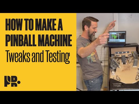 Видео: КАК СДЕЛАТЬ АВТОМАТ ДЛЯ ИГР В ПИНБОЛЕ: Финальные доработки и тестирование!