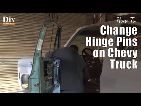 Видео: Замена штифтов дверных петель (Chevrolet Truck, Blazer, Suburban, 1973-1987 гг.)