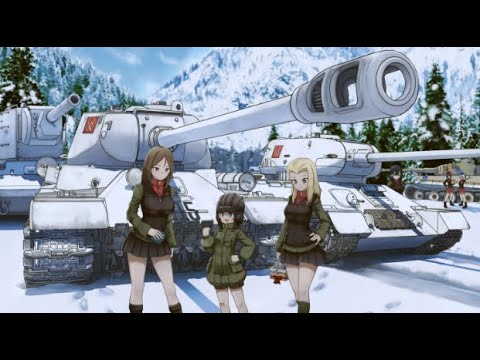 Видео: Аниме клип - Девушки и Танки AMV Дичь на танках