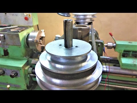 Видео: Как выточить шкив на токарном станке. Часть 2