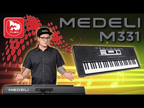 Видео: MEDELI M331 - синтезатор с активной клавиатурой