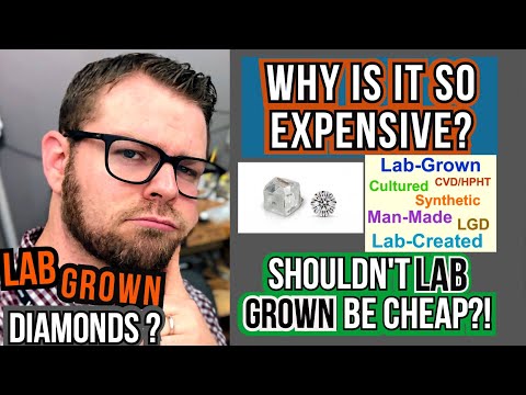 Видео: Почему выращенные в лаборатории бриллианты стоят дорого? Должны ли синтетические бриллианты стоит...