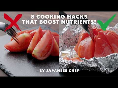 Видео: Сколько из них вы знаете?! | 8 кулинарных лайфхаков для повышения питательных веществ! (Сборник)