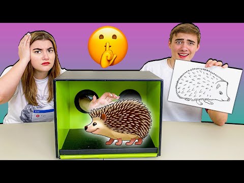 Видео: КТО ХУЖЕ НАРИСУЕТ НА ОЩУПЬ, ТОТ СЪЕСТ ПРОТИВНУЮ ЕДУ ЧЕЛЛЕНДЖ !