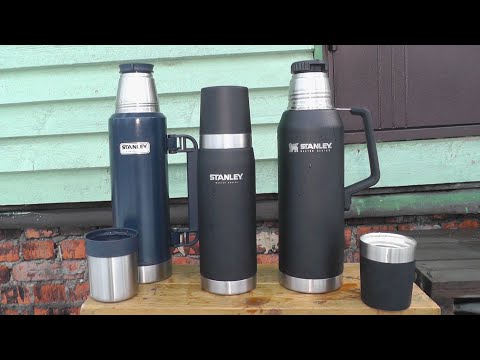 Видео: Мощный термос Stanley Master 1.3L - тесты и сравнения! Обзор с примерами