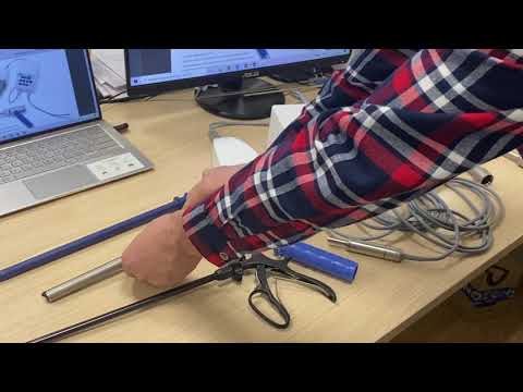 Видео: Морцеллятор для лапароскопической гистерэктомии,  Nouvag AG, Швейцария