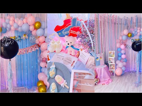 Видео: Фото зона на гендер пати 🎁