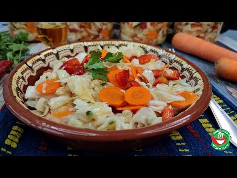 Видео: Бърза туршия | Рецепта за Бърза туршия | Туршия за бърза консумация | Бърза и лесна туршия | Туршия
