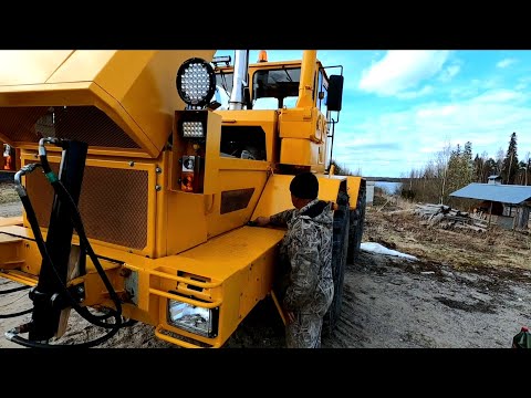 Видео: ТРАКТОР КИРОВЕЦ. ТРАКТОР К 700. ПЕРВОЕ ТО