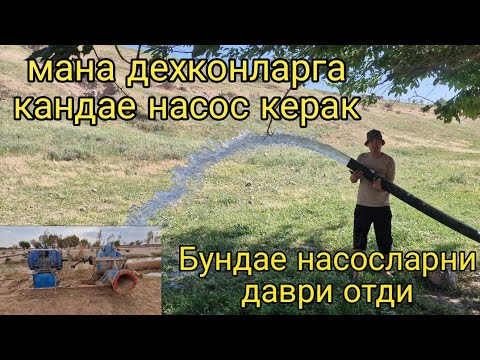 Видео: Кам кв билат коп сув Катта кв насосларни даври отди  #nomanof #сув #fermer