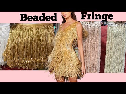 Видео: КАК СДЕЛАТЬ ДЛИННУЮ БАХРОМУ ИЗ БИСЕРА | ДВА ВИДА