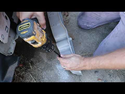 Видео: Установка винтовых вставок в усилитель бампера из стекловолокна FRP