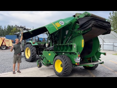 Видео: 1 в МИРЕ | КОРОЛЬ 21 ВЕКА | пресс-подборщик JOHN DEERE 990