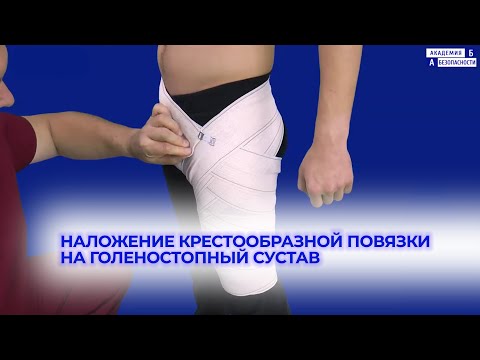 Видео: Наложение комбинированной повязки на бедро