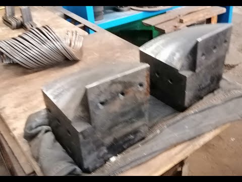 Видео: Производство витков шнека. Часть № 2. Гибка.