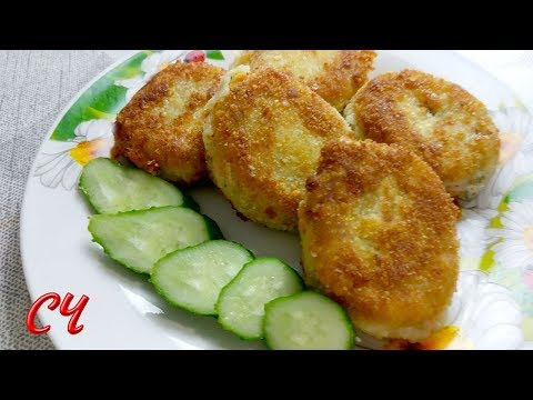 Видео: Биточки из Картофеля с Сыром. Очень Нежные и Вкусные!