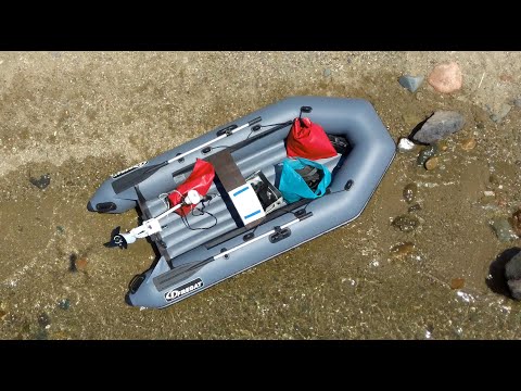 Видео: Лодка Фрегат 280 Е НДНД + электромотор Watersnake 54