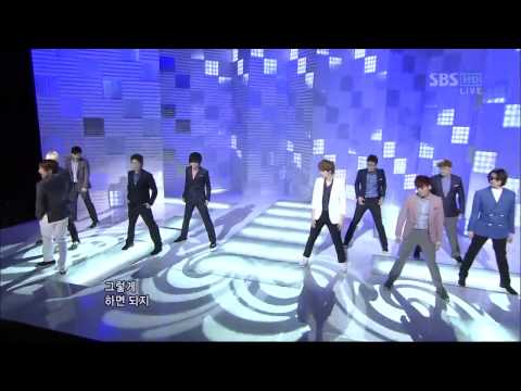 Видео: [SBS] Популярная песня Super Junior: Mr.Simple (inkigayo 110807)