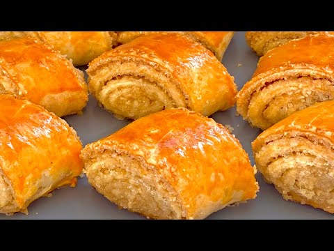 Видео: Азербайджанская Кята с орехами \ Azerbaijani Gata with walnuts