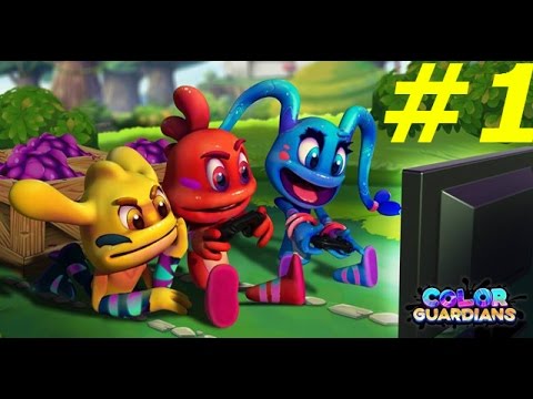 Видео: Совместное Прохождение Color Guardians (PS4 Pro 1080p) Часть 1