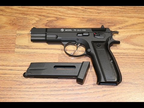 Видео: Обзор пневматического пистолета ASG (KJW) CZ 75