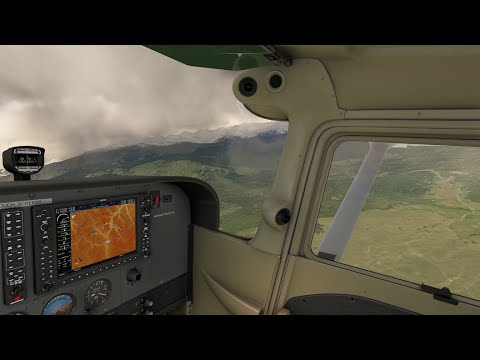 Видео: Джазатор (UNBT) - Мыс Кырсай (UNCM) на Cessna 172 (MSFS 2020)