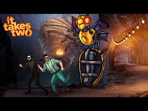 Видео: ЗРЯ МЫ ДОГОВОРИЛИСЬ С БЕЛКАМИ, ГИГАНТСКАЯ ОСА-РОБОТ ТОМУ ПОДТВЕРЖДЕНИЕ! ПРОХОЖДЕНИЕ IT TAKES TWO #4