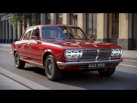 Видео: ГАЗ 3102 2026 — легендарный стиль, созданный заново!